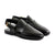 LE TORO Men's Premium Black Brogue Leather Peshawari Sandals