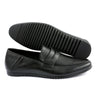 LE TORO Classic BlackLeather Penny Loafers
