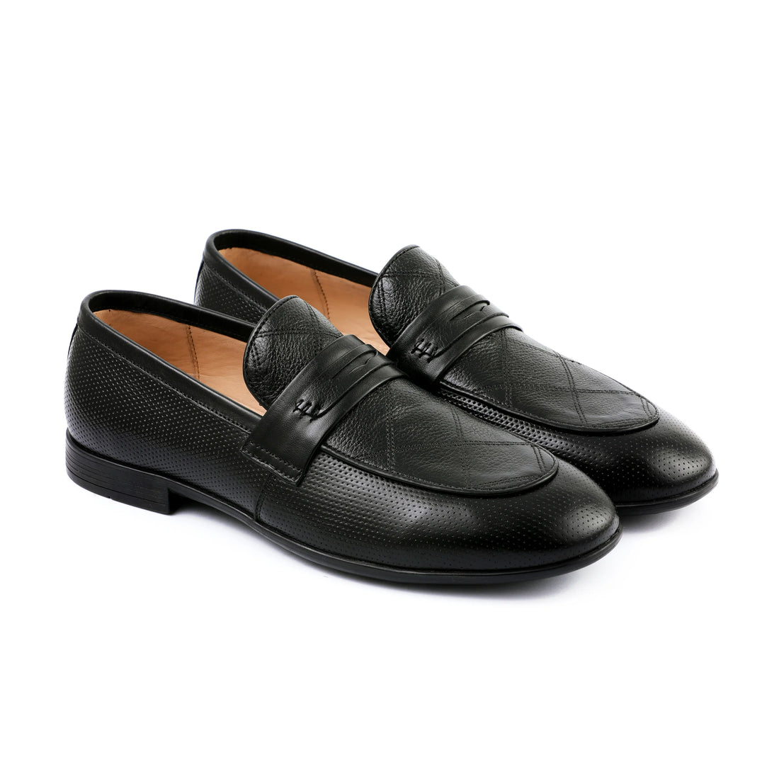 LE TORO SHOES – Premium Black Leather Loafers