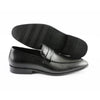 LE TORO Classic Black Formal Slip-On Shoes