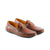LE TOROPremium Brown Texture Moccasins