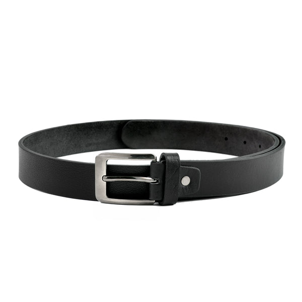 LE TORO Classic Black Casual Belt
