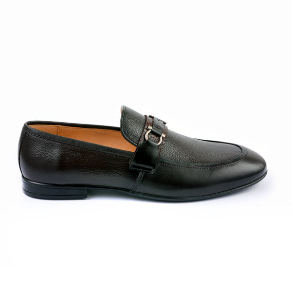 LE TORO Classic Black Men's Formal Loafers